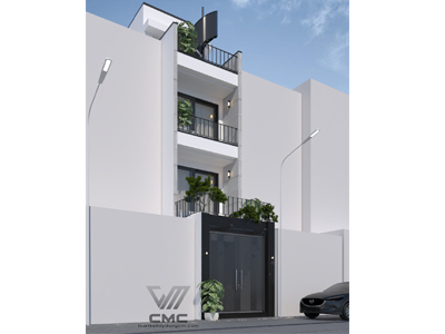 Công trình nhà phố hiện đại